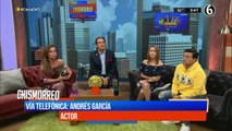 Andrés García sufre aparatosa caída; este es su estado de salud