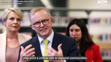 Albanese says he's prepared to sit down with regional media amid rising printing costs | May 5 2022 | Canebrra Times