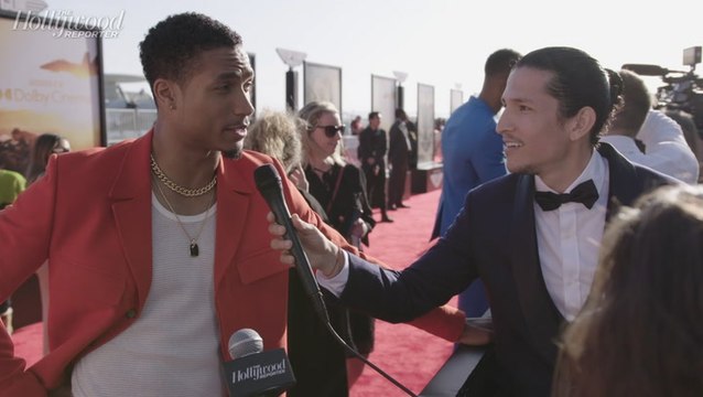 Danny Ramirez Crashes Greg Tarzan Davis’ ‘Top Gun: Maverick’ Red Carpet Interview