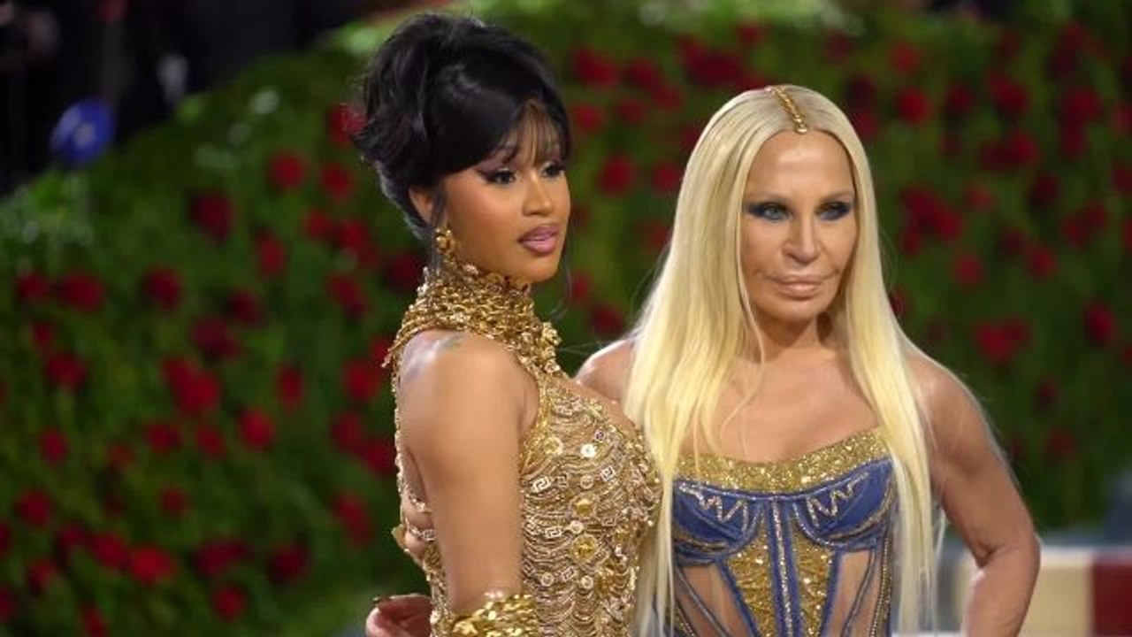 Cardi B Showed Up to the Met Gala in a Versace...