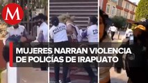 Feministas denuncian agresiones por parte de policías; Irapuato