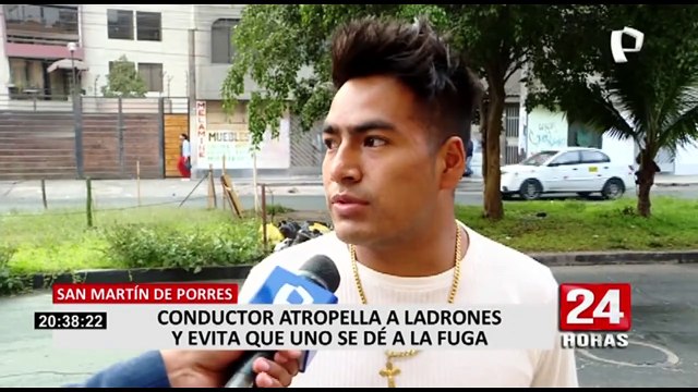 SMP: Pasajeros de un bus de transporte se unieron a vecinos para linchar a ladrón