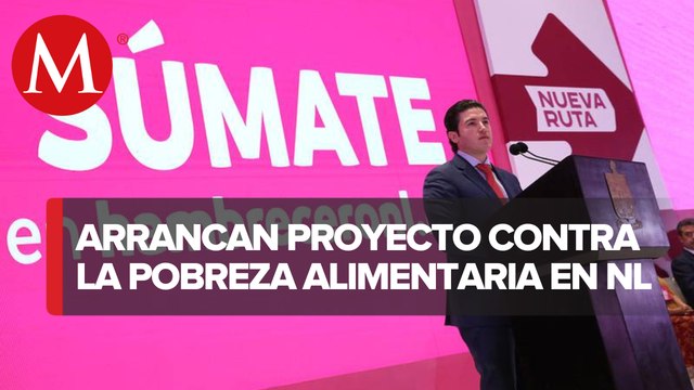 Anuncian lanzamiento de estrategia Hambre Cero en Nuevo León