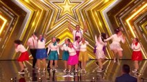 INSPIRATIONAL BORN TO PERFORM GOLDEN BUZZER Audition Britain's Got Talent 2022