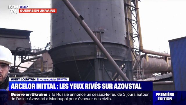 Les ouvriers de l'usine Arcelor Mittal de Kryvyï Rih redoutent que le site soit à son tour la cible des Russes