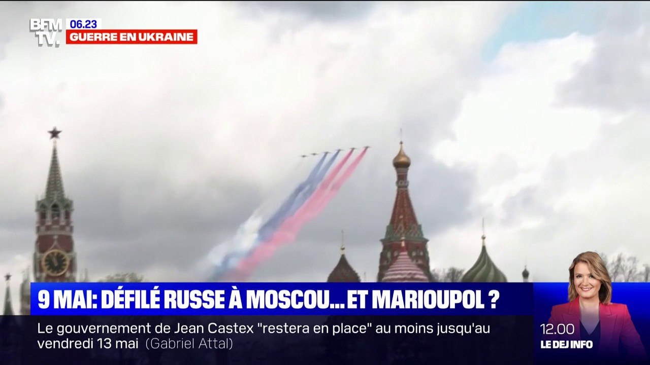 À Moscou, les images des répétitions du défilé militaire russe pour le 9 mai