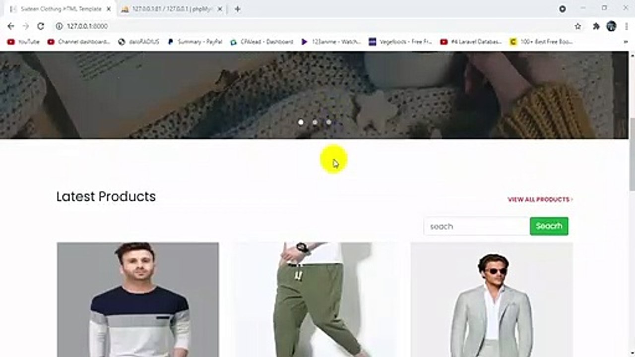 #14 Laravel E-commerce Project Tutorial For Beginners _ Last Video