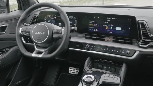 Kia Sportage Interior GT Line hybrid engine