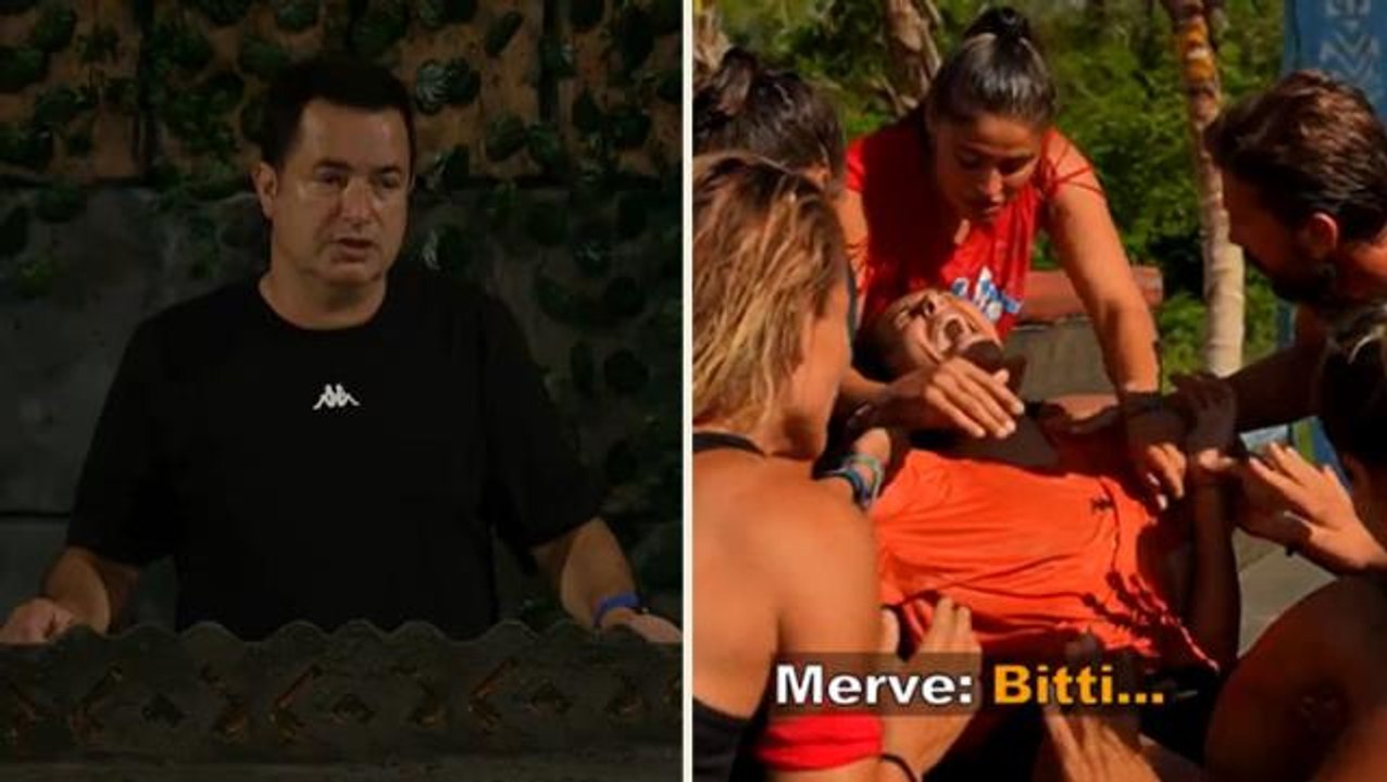 Survivor All Star'da kahreden anlar! Acun Ilıcalı güçlükle konuşabildi
