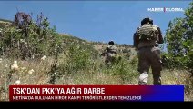 TSK'dan terör örgütü PKK'ya ağır darbe!