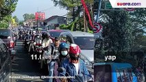 Edan!  11 Ribu Mobil Padati Puncak dan Merayap di H+4