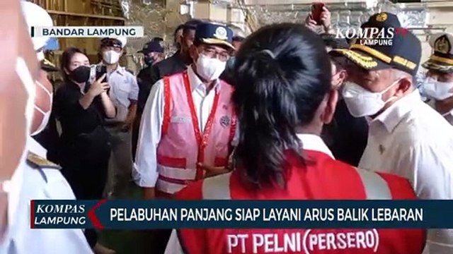 Pelabuhan Panjang Siap Layani Pemudik Arus Balik Lebaran
