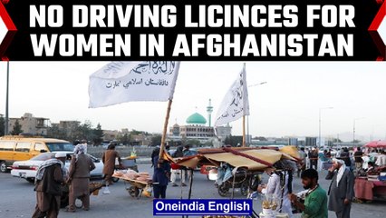 Tải video: Taliban stops issuing driving licences to women in Afghanistan | OneIndia News