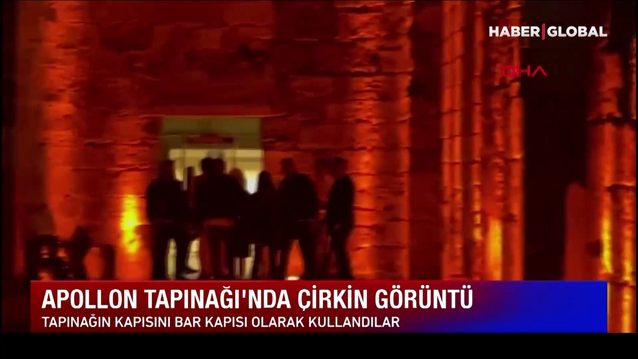 Apollon Tapınağı kalıntılarını kapı olarak kullanan işletmeci hakkında suç duyurusu