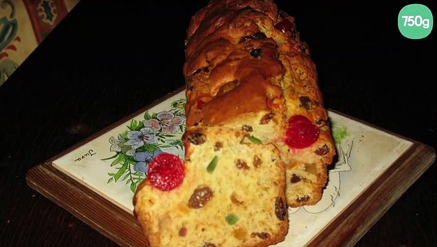Cake aux fruits confits et au rhum