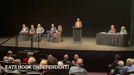 Calare candidate forum: Independent Kate Hook not ready to align with a major party