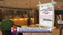 Gwyneth Anne Chua o Poblacion girl, sasampahan ng reklamo ng Makati Prosecutor's Office dahil sa paglabag sa quarantine protocols nitong disyembre | 24 Oras News Alert