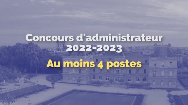 Le Sénat recrute au moins 4 administrateurs par concours externe (3/4)