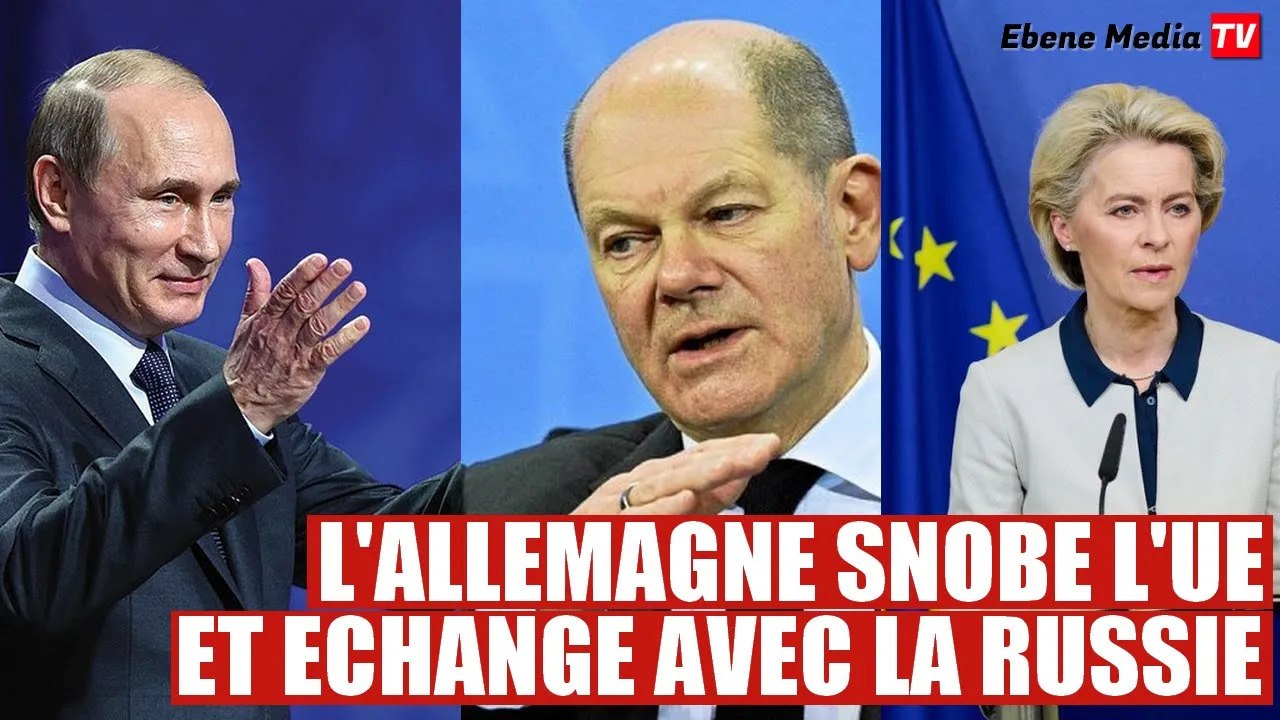 L'Allemagne snobe l'UE et échange avec la Russie