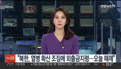 "북한, 열병 확산 조짐에 외출금지령…오늘 해제"