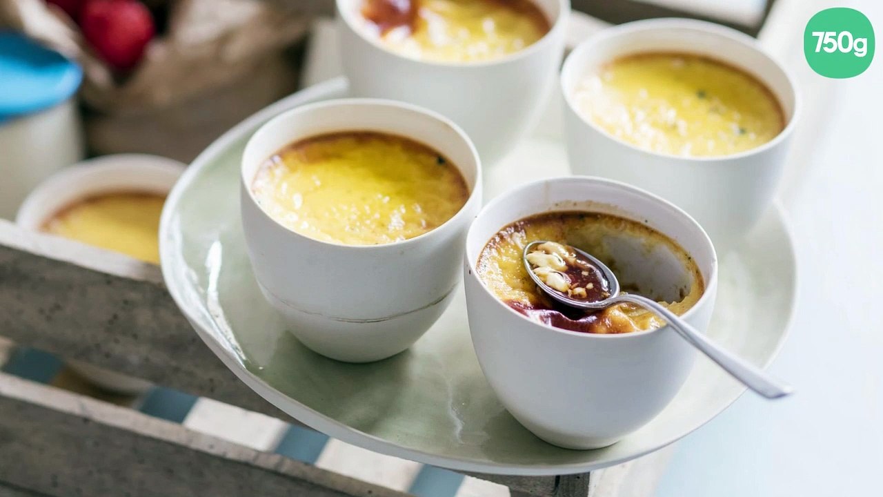 Œufs au lait au miel de châtaignier