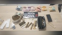Jovem de 21 anos é preso em flagrante pela Polícia Civil de Cajazeiras por tráfico de drogas