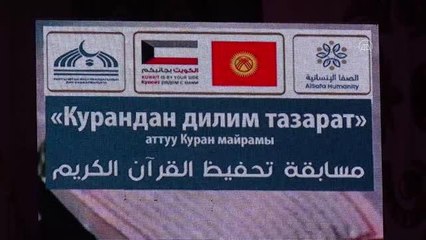 Kırgızistan'da Kur'an-ı Kerim'i güzel okuma yarışması düzenlendi