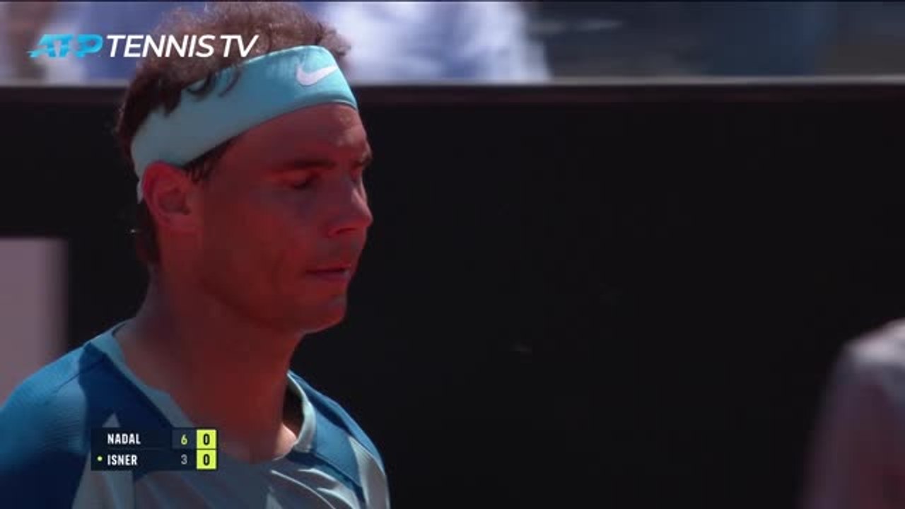 Nadal bounces back with win over Isner