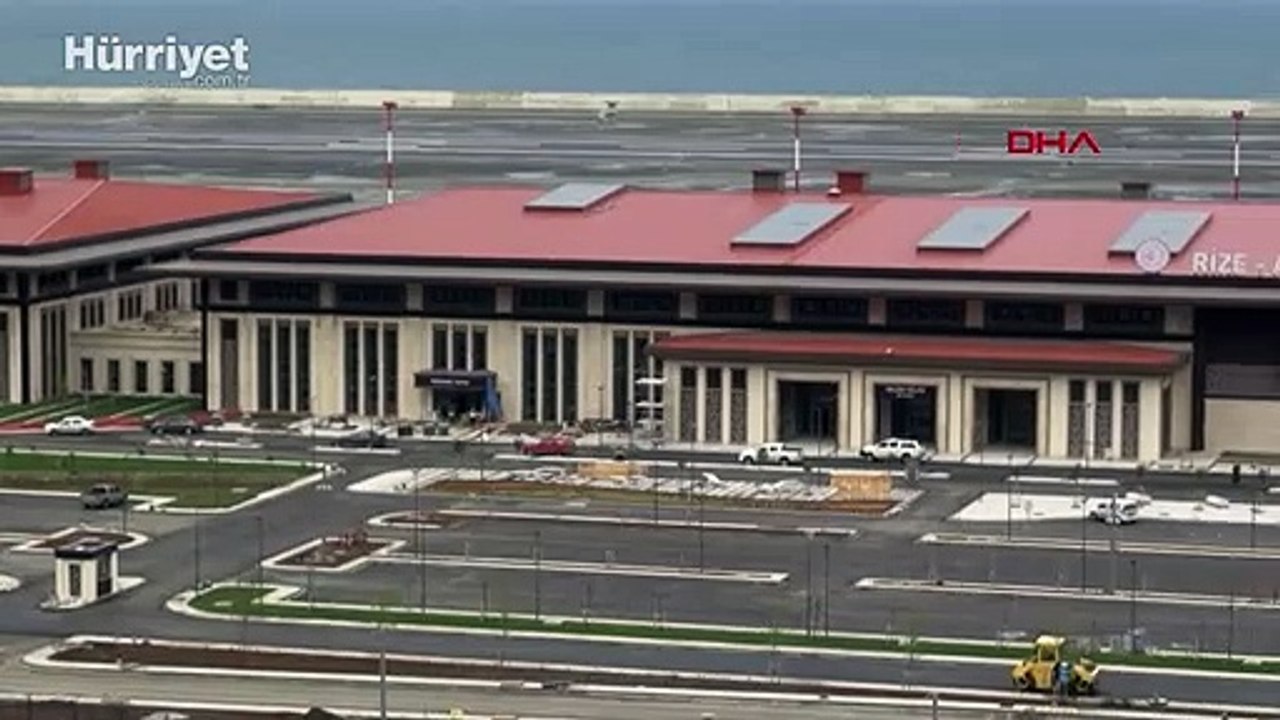 Rize-Artvin Havalimanı’nda test uçağı piste indi