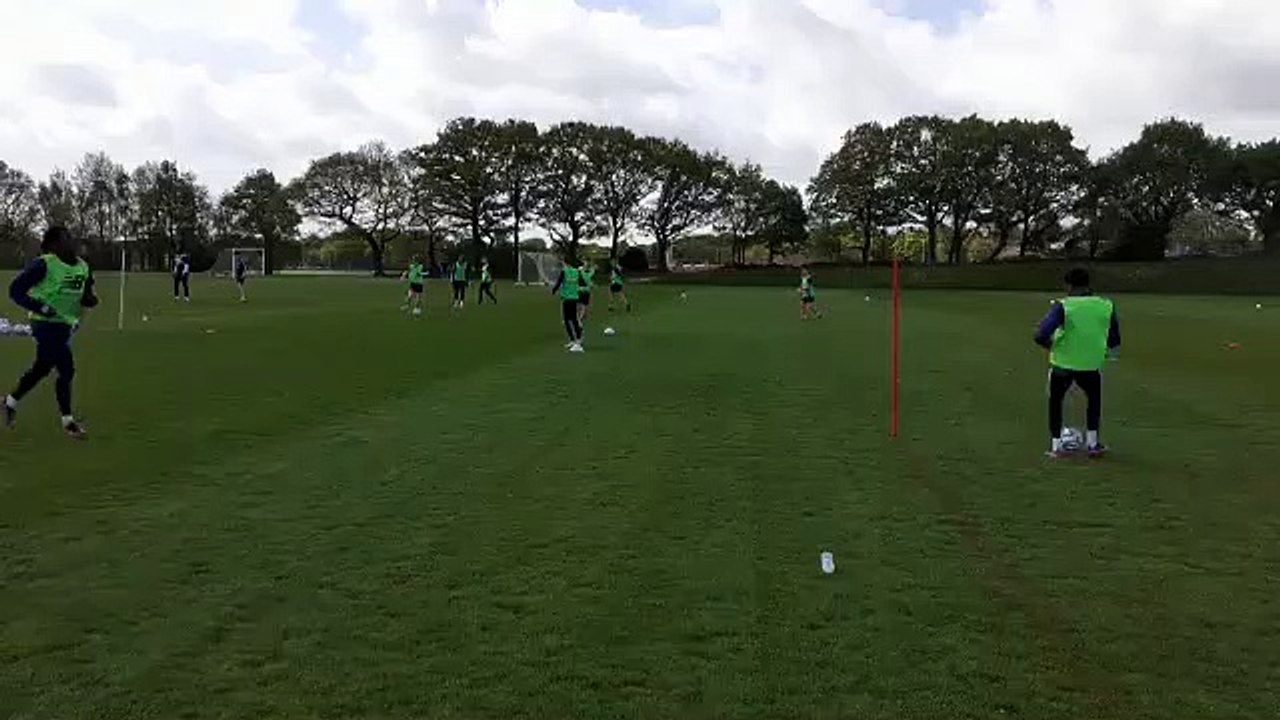 FC Halifax Town in training