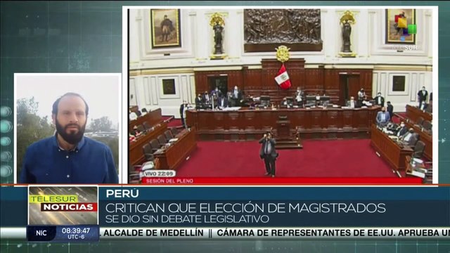 Congreso peruano sustituye seis magistrados del Tribunal Constitucional
