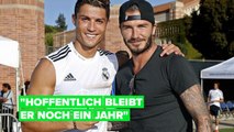 David Beckham bittet Cristiano Ronaldo eindringlich, bei Manchester United zu bleiben