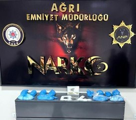 Ağrı'da uyuşturucu tacirlerine geçit yok