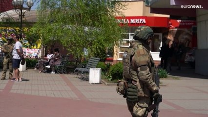 Rusia refuerza su presencia en las ciudades ocupadas