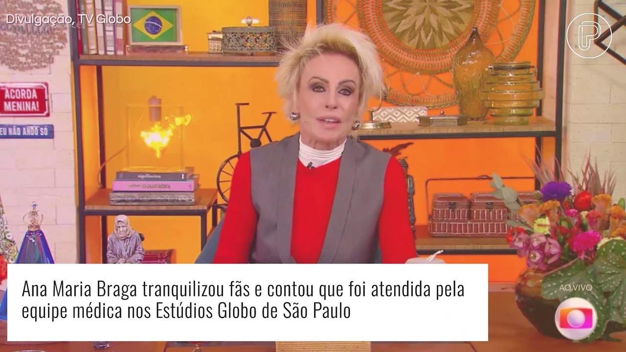 Ana Maria Braga faz promessa após se engasgar com bolo no 'Mais Você'. Saiba qual!