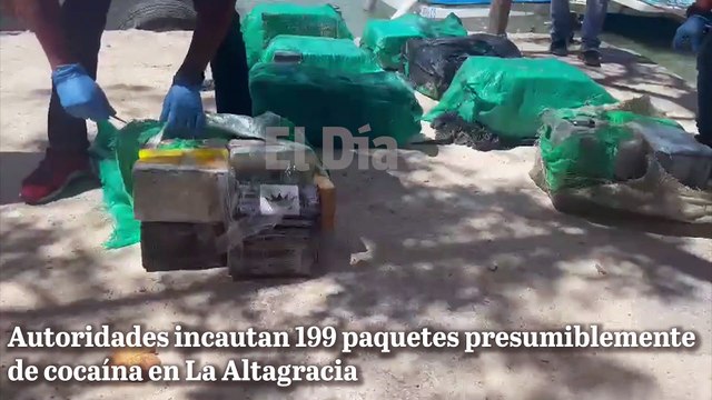 DNCD decomisa 199 paquetes de drogas en La Altagracia