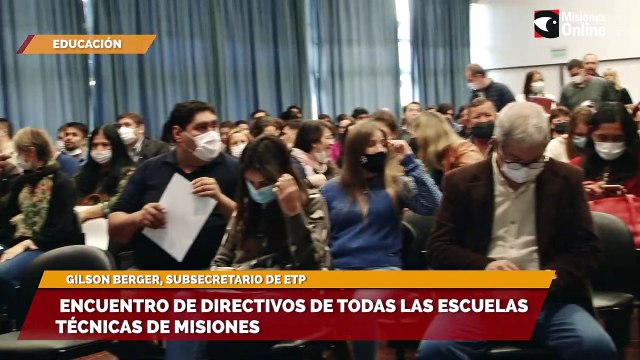 Encuentro de directivos de todas las escuelas técnicas de Misiones