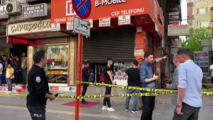 Eski iş yerini silahla taradı, arabayla kaçarken de yayayı ezdi