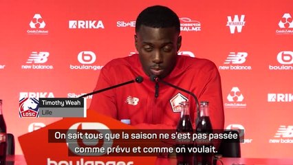 35e j. - Weah : "On ne va pas rester sur ça toute notre vie"