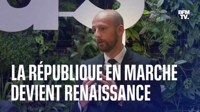le parti présidentiel LREM change de nom et devient Renaissance annonce Stanislas Guerini