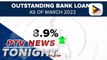 Bank lending grows by 8.9% year-on-year in March