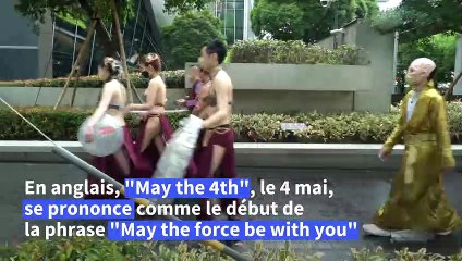 A Taïwan, des fans de Star Wars se déguisent pour célébrer "May the 4th"