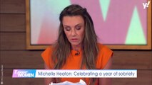 Michelle Heaton shares letter written by partner while in rehab