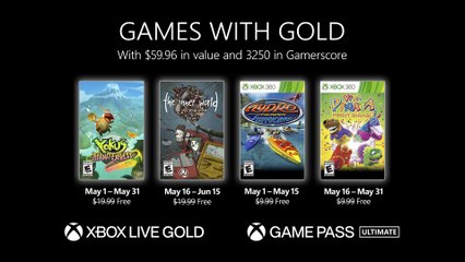 Xbox Games with Gold | May 2022
