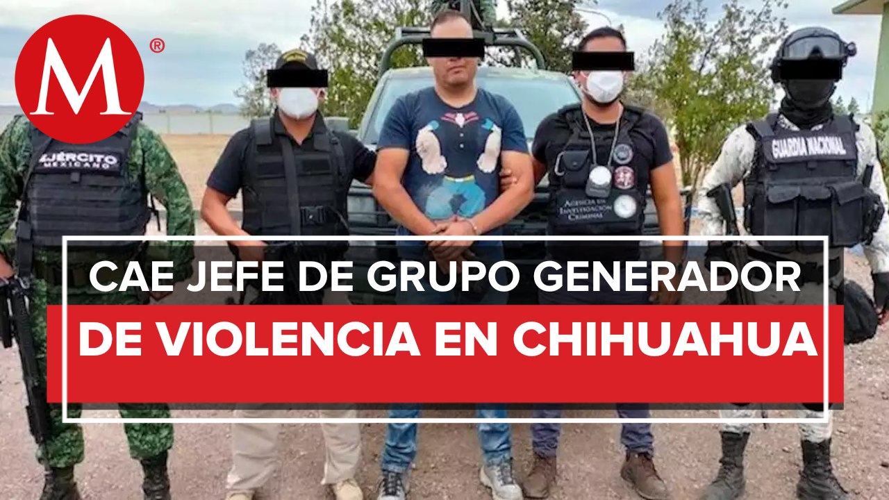 Detienen en Chihuahua a 'Coma Boby Larios', presunto implicado en masacre de Bavispe