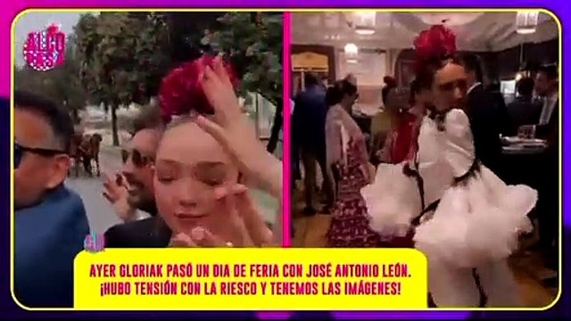 El vídeo de 'Algo pasa TV' en el que Marta Riesco llama borracha a Gloria Camila en la feria de Sevilla