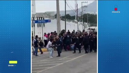 Intento de linchamiento termina en pelea campal en Topilejo