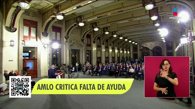 López Obrador critica a EU por falta de ayuda para Centroamérica