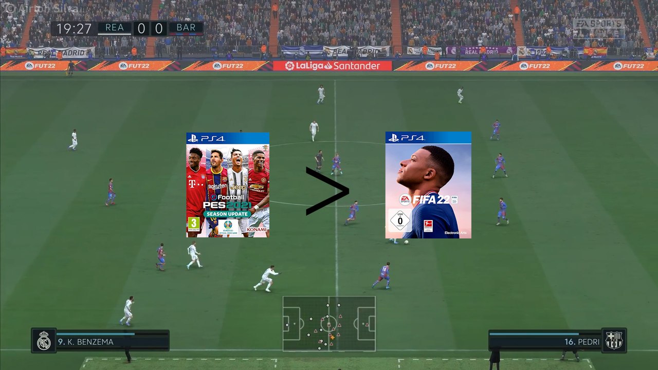 Diese 3 Sachen macht PES besser als FIFA...
