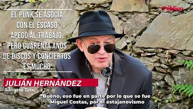 Vídeo| Julián Hernández: Sobre los cuarenta años de discos y conciertos